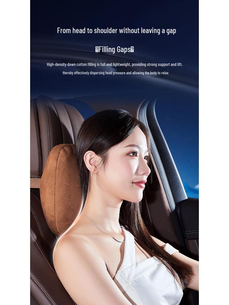 Maybach Besticktes Auto Kopfstützenkissen: Luxuriöse Lendenwirbelstütze und Komfort