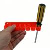 Two-Piece Wall-Mounted Tool Storage Rack Garage Tool Rack For Screwdrivers Head Storage Toolbox And Pliers