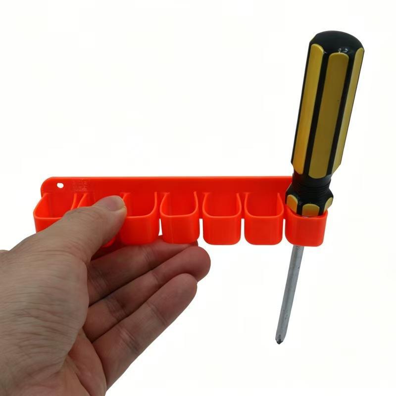 Two-Piece Wall-Mounted Tool Storage Rack Garage Tool Rack For Screwdrivers Head Storage Toolbox And Pliers