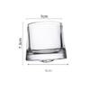 1pcs Creative Rotating Stress-relieving Glass Whisky Wine Glasses High-end Glass Cups Beer Glasses Drinking Glasses Coffee Mug