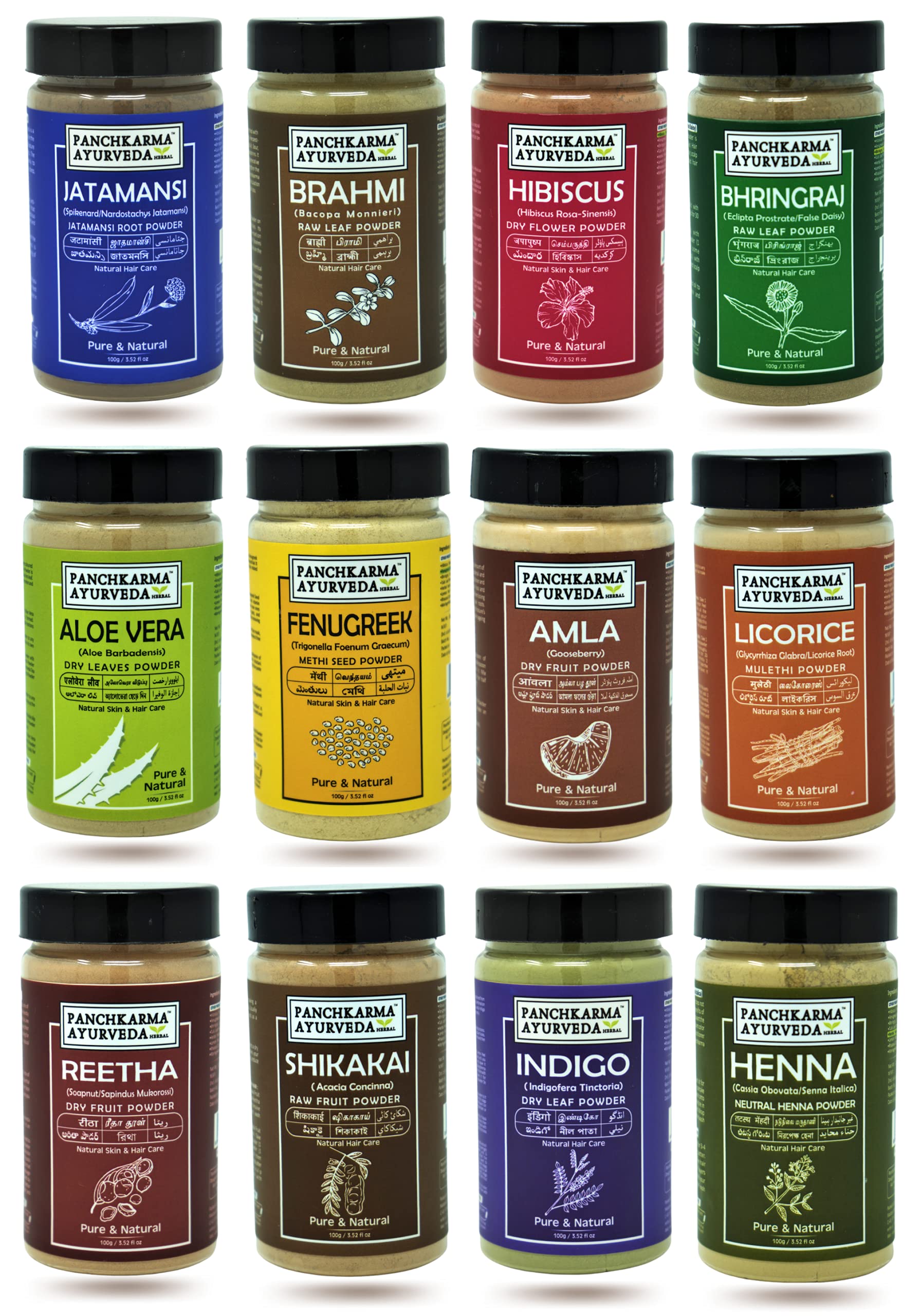 Panchkarma Ayurveda Herbal Hair Care Powder