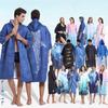 2025 Quick-drying with Zipper Bathrobe, Swimming Towel, Portable Change of Clothes, Hooded Cape, Beach Towel