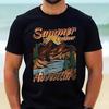 Summer Outdoor Adventure Mountain Shirt - Vintage Adventure Tee - Outdoor Explorer Tshirt - Camping Shirt - Summer Hiking Shirt - Hiking USA