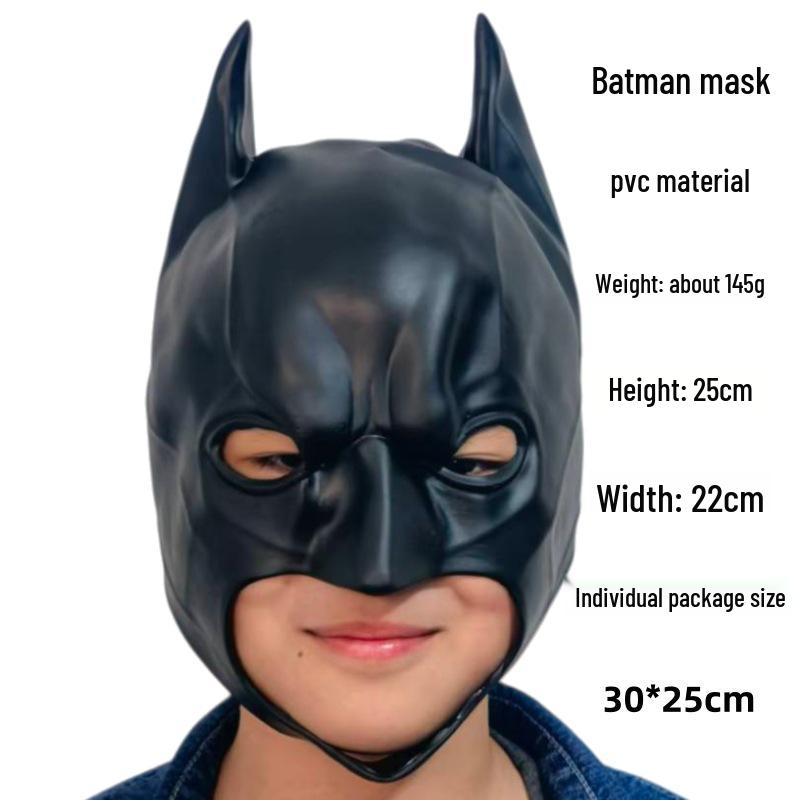 Batman Mask Headgear - Cool Halloween Cosplay Prop for Film & TV