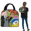Cartoon Czech Cartoons Krtek Mole Insulated Lunch Bag for Women Kids Leakproof Food Boxes Thermal Lunch Box Tote