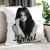 Singer - Selena Gomez Cushion Cover Cushion Cover Set 4Pcs 50X50 45X45 40X40 Pillowcase Decorative Sofa Home Decor