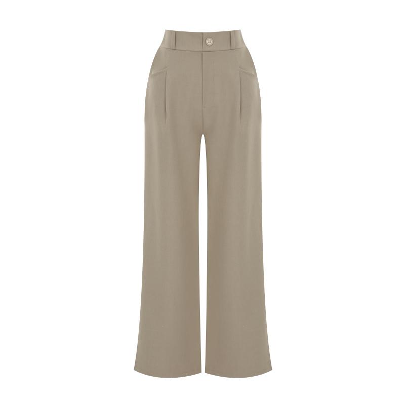 TVIEW Out-Cut Pocket Elastic Slacks_V6A-Cpt003