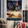 AAvatar TThe WWay OOf WWater Anime Tapestry Hanging Tarot Hippie Wall Rugs Dorm Wall Hanging Sheets