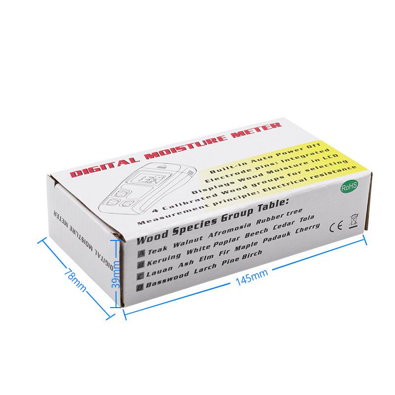 Moisture Meter, Moisture Tester, Moisture Content Tester, Wooden Floor Carton Moisture Measurement Moisture Tester