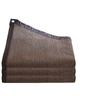 Coffee Shaded Sun Protection Privacy Net for Balconies and Courtyards