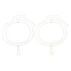 Fringed Waist Chain Double Layer Belly Chain Body Jewelry Adjustable Fashion Waist Accessory For Evening Party Beachwear