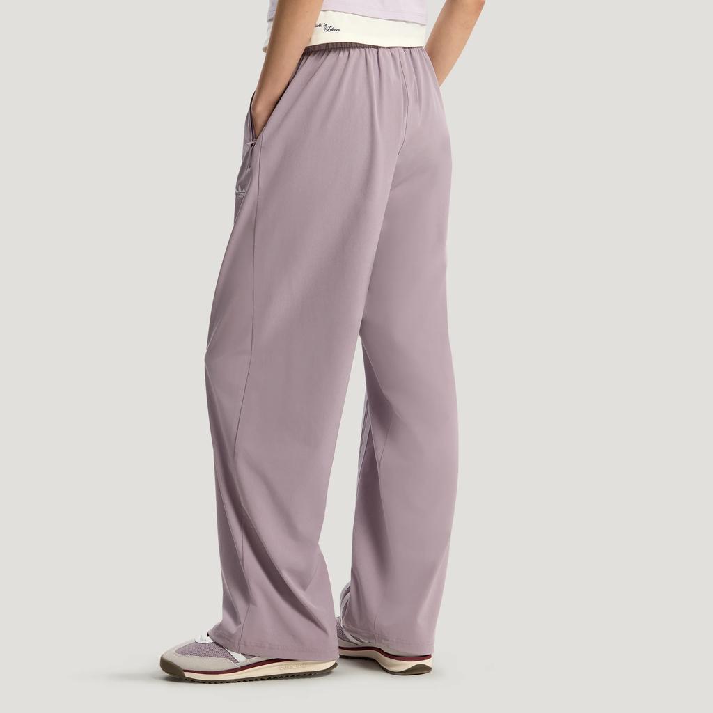 Adidas Originals Ribbon Striped Woven Loose Sports Casual Pants Women bottoms KY5689