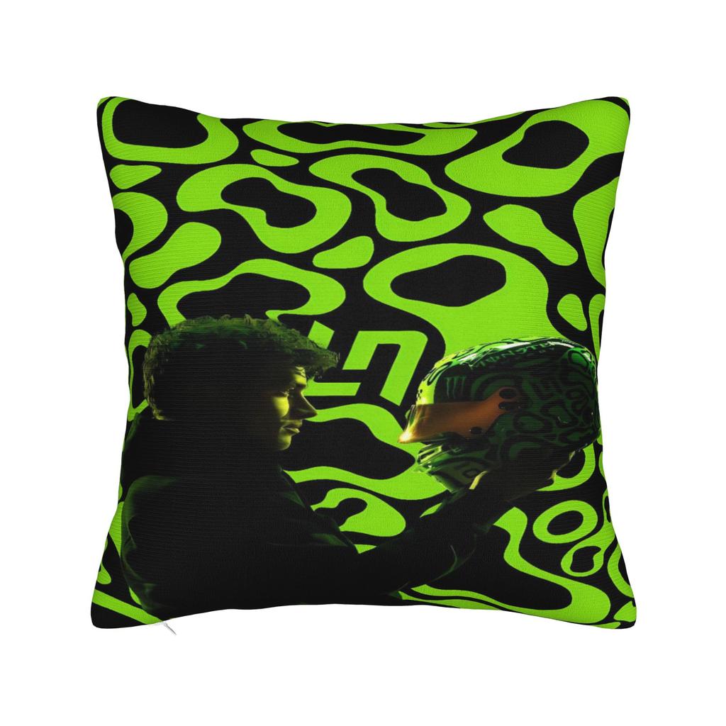 Racing Driver Pillow Cover L-Landos Helmet Design Comfy Cushion Cover Morden Pillow Case For Living Room Sofa