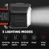 LED Multifunctional Strong Bald Light Wave Sensing Headlight Ultra Long Endurance Outdoor Emergency Lighting Work Light