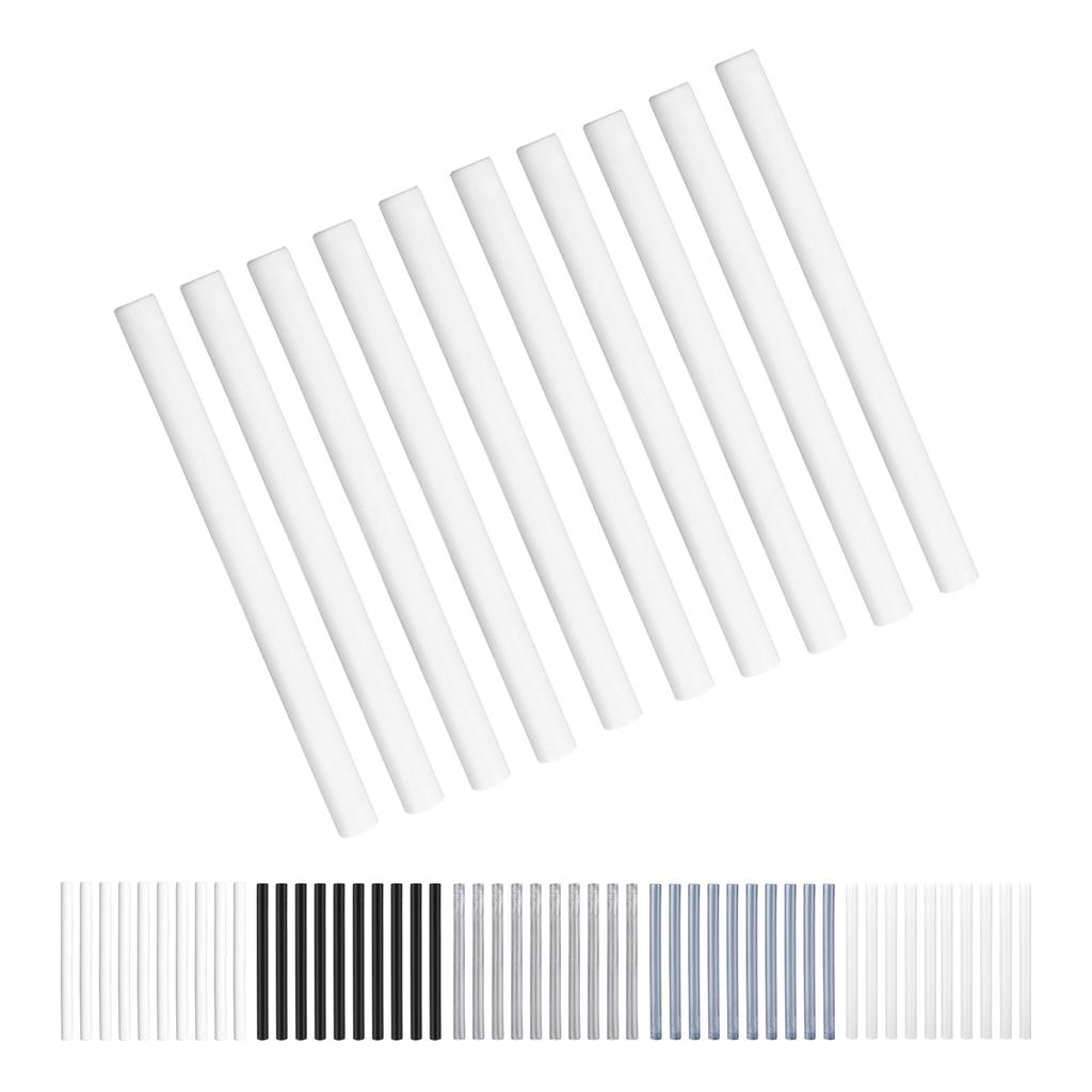 10Pcs Sealing Wax Sticks MultiColor Small Round Stamp Tools for DIY Invitations Cards Envelopes