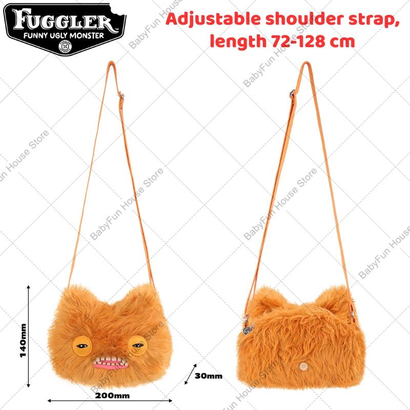 Bolsa Cruzada de Peluche de Gato Sphynx Feo Lindo Dientes Divertidos Muñeco Raro Bolso de Hombro Juguete Peculiar Regalo