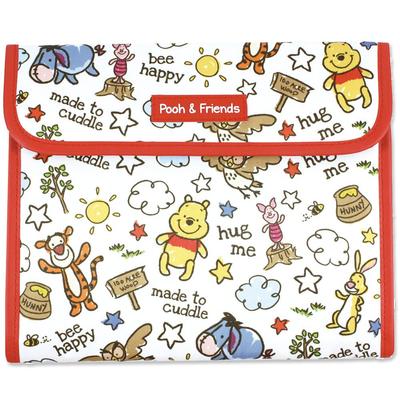 Koosa Acordeón Winnie the Pooh Práctico estuche para organizar seguro de salud, salud materno-infantil, registro de paciente, efectivo y Multiestuche,