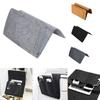 Bed Bedside Pocket Book Clamp Computer Felt Holder