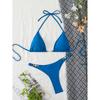 Biquíni Sexy 2026 Corrente Feminina Roupa de Banho Feminina Tanga Conjuntos de Micro Biquínis Peça Dupla Traje de Banho Nadar para Roupa de Praia