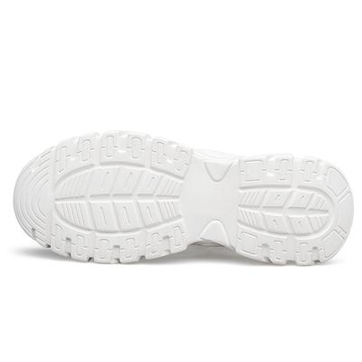 Herrenschuhe Innenhöhenerhöhung 6/8 Sport-Freizeitschuhe Low-Top Rindsleder-Oberfläche Dicksohlige Lauf-Sport kleine weiße Board-Schuhe