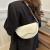 Fashion Women Shoulder Bag PU Leather Women's Small Bag Retro Flap Saddle Handbags Trend Chain Strap Crossbody Bag for Women