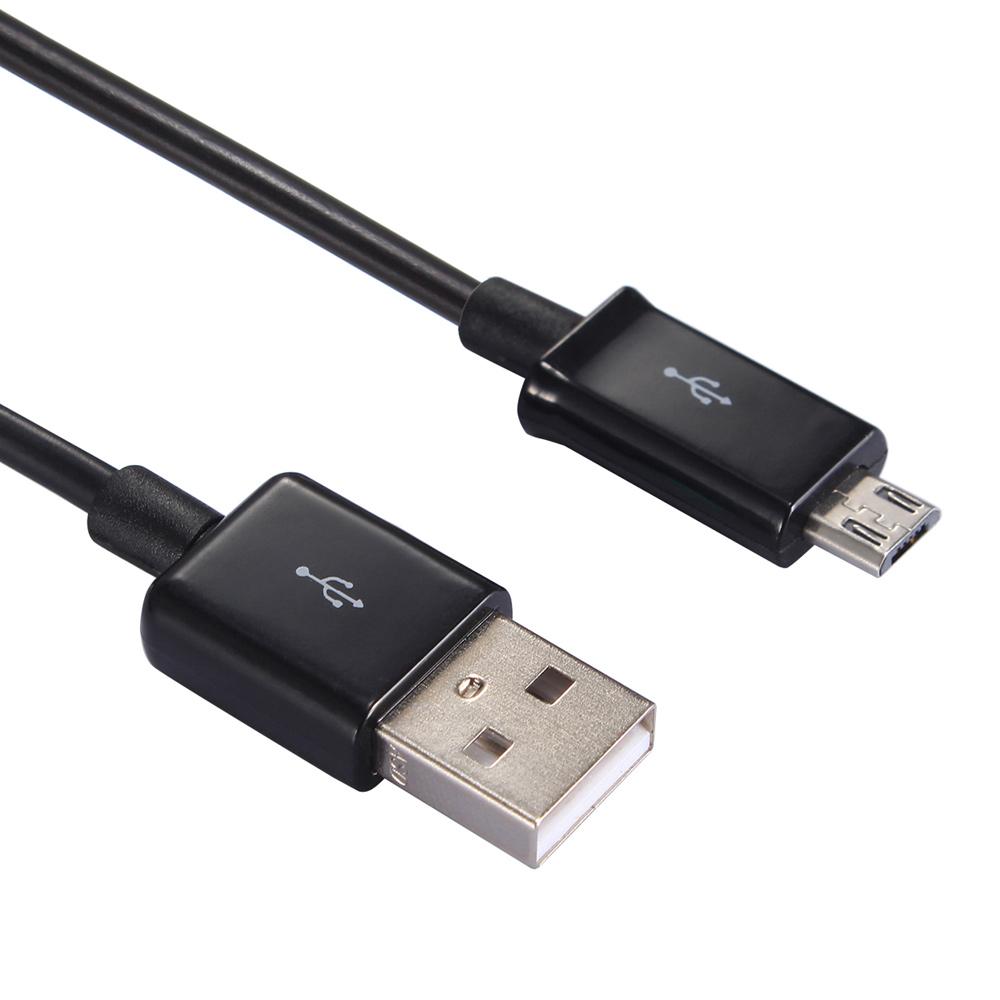 

0.9m 2A Micro USB to USB 2.0 Data Sync Charge Cable Black