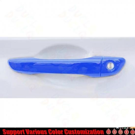 For Hyundai Elantra 2017- Bright Blue Exterior Side Door Handle Panel Trim