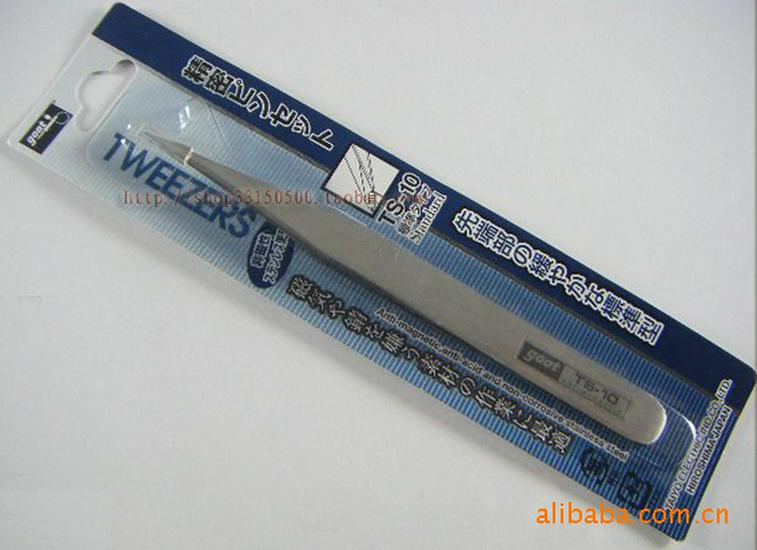 GOOT TS-10 Stainless Steel Tweezers / Standard Type TS-12