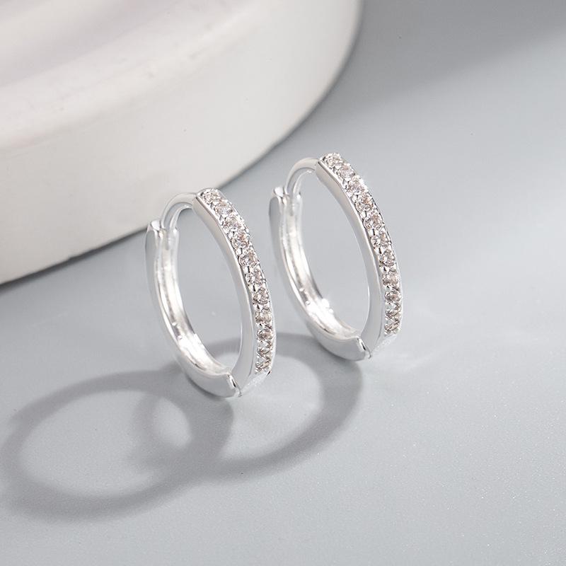 Manșete Elegante pentru Urechi cu Diamante Placate cu Aur de 18K pentru Bărbați și Femei