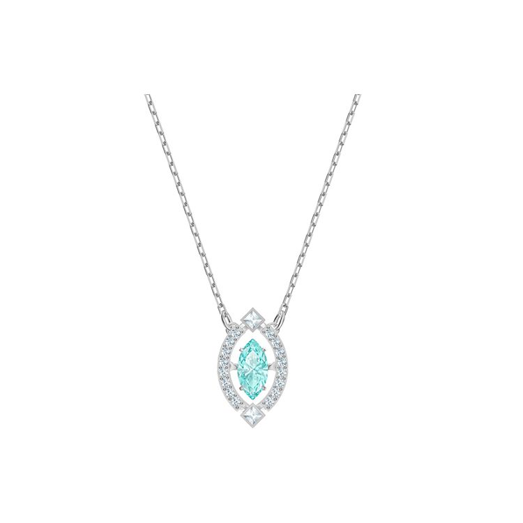Swarovski Sparkling Dance Heartbeat Necklace Women necklace 5485721 Box (Random Color)