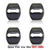 Cnzulk1 4PCS Car Door Lock Cover Protection Cover Dustproof Emblem Decals Decor For Kia Rio 2 3 4 5 X Line XLINE Auto Styling Accesorios