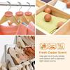 10Pcs Natural Cedar Wood Blocks Scent Moth Repellent Insect Proof For Wardrobe Closet Storage Home Anti Moth Cedar Wood Blocks