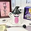 Birthday gift cute funny ghost mug boys and girls bizarre ceramic water cup souvenir gift box