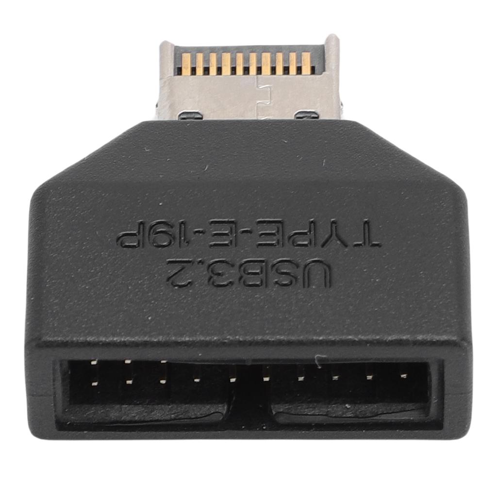 USB 3.2 Typ E Frontpanel-Header auf 19-Pin 10 Gbit/s Mainboard-Erweiterungsadapter Plug and Play