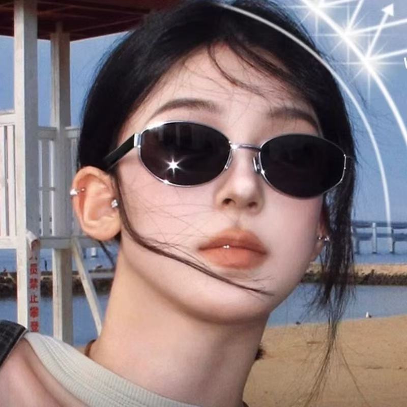 JYL Sunglasses Ladies Uv Protection Driving Street Shot Use YH9585 A-16450