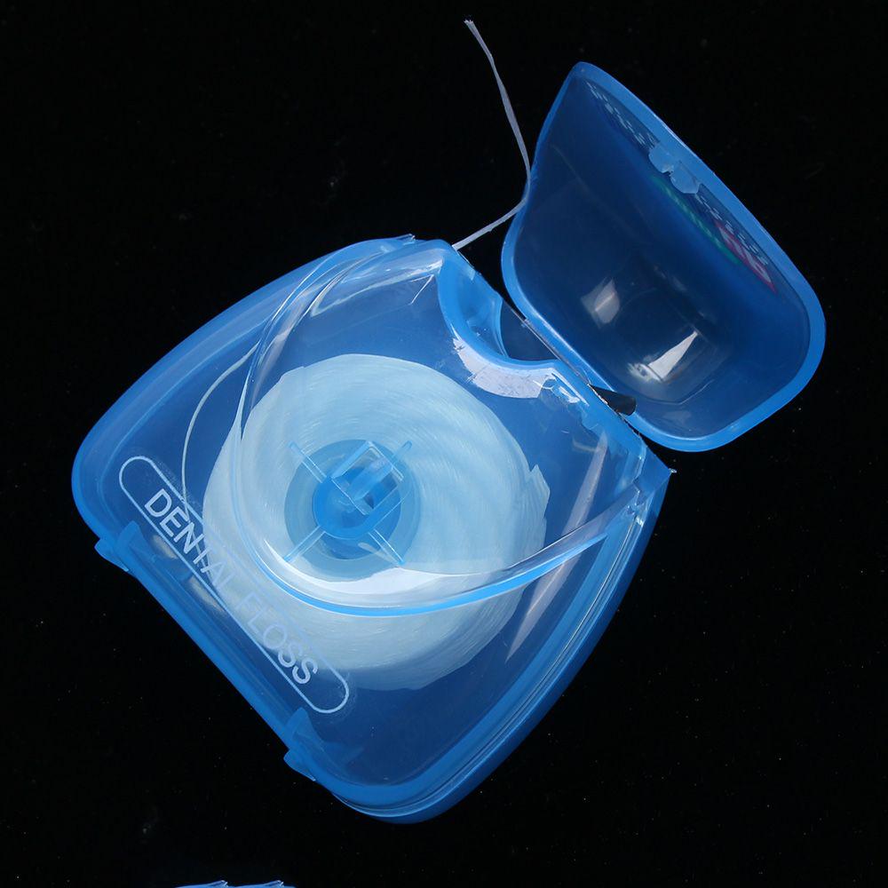 50M מיקרו שעווה מנטה בטעם חוט שיניים מברשת בין שיניים סטיק קיסמים פיק חוט דנטלי