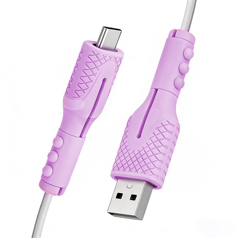 

Magnetic Cable Protector & Organizer for Apple and Android Chargers - Anti-Bite & Anti-Break Design