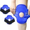 Knee Ice Pack for Injurie Gel Reusable Hot Cold Compress Compression Wraps for Sprains Swelling Cooling Knee Brace for Women Men