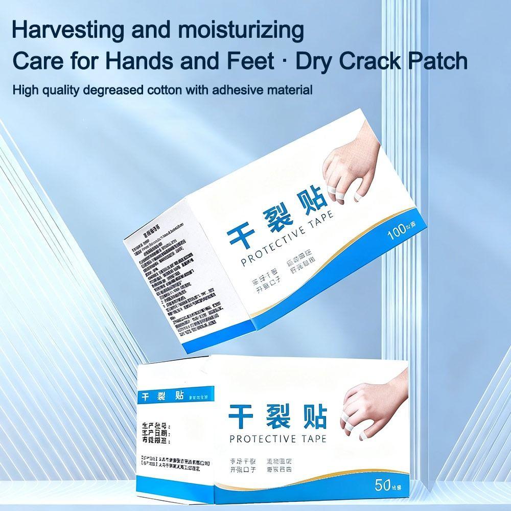 Breathable Anti-chapped Tape for Hands and Feet High-adhesion Crack Protection Crack Relief Patch Protective Tape Autumn Winter