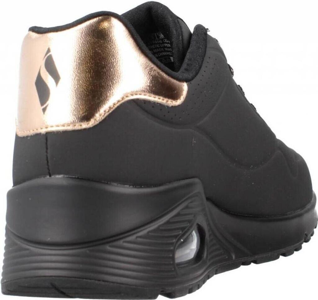 Skechers Uno - Shimmer Away Женские кроссовки черного цвета