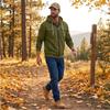 Men's Color Hooded Lightweight Jacket for Fall and Winter
