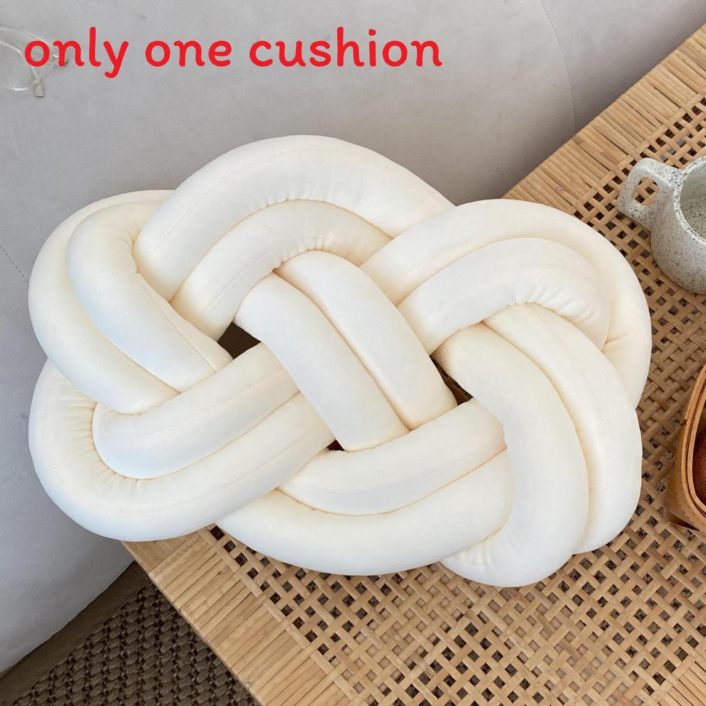 Nordic Relaxing Circular Shape Cushion For Living Room And Office Decor With Soft Plush Cover