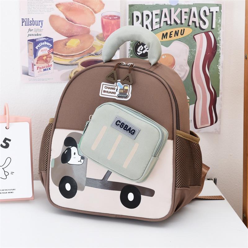 Rucksack für Kinder im koreanischen Cartoon-Stil, leicht, für Jungen und Mädchen - Modisch und rückenschonend für den Kindergarten