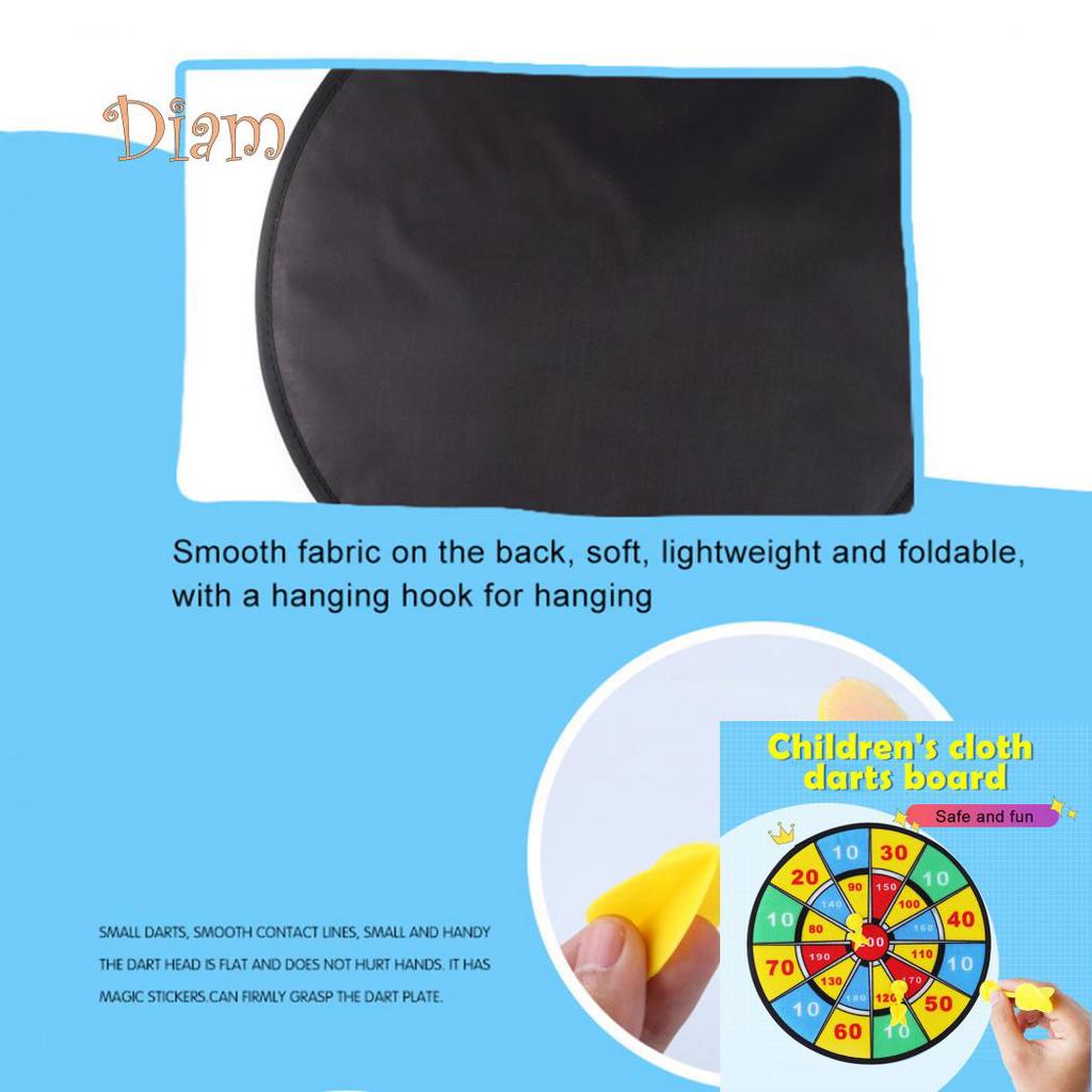 Buy K&J Safe Soft Flocking Dartboard Children Kids Indoor Sports Game