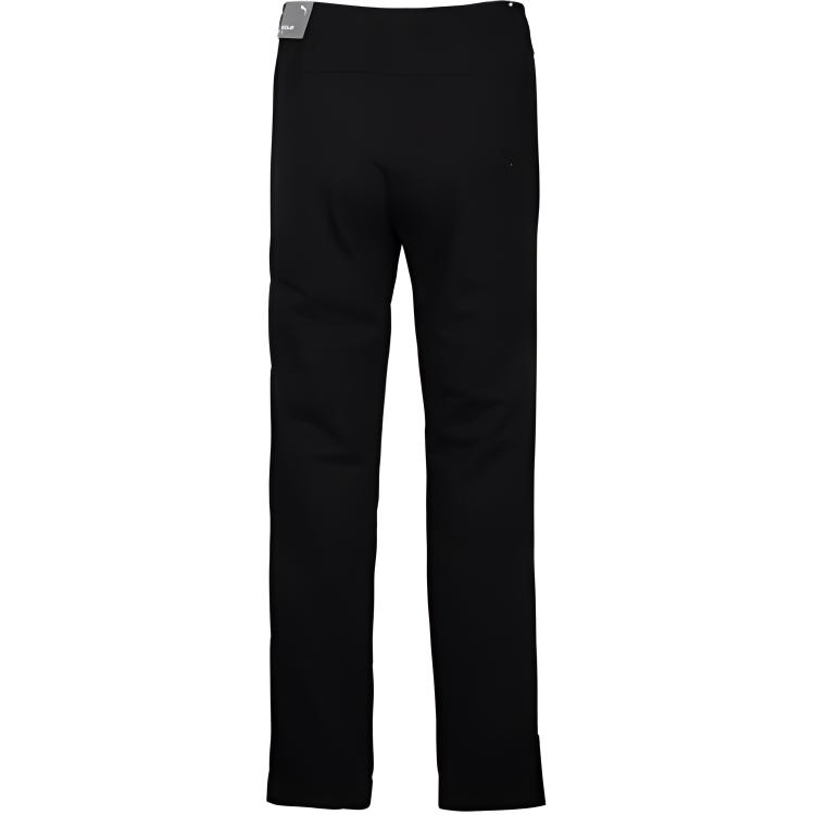 Puma Knit Straight-Leg Casual Sports Pants Men Bottoms Black 843730-01