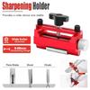 Professional Chisel Sharpening Honing Guide Tool with Reinforced Stability and Wide Roller for Consistent Grinding Angle