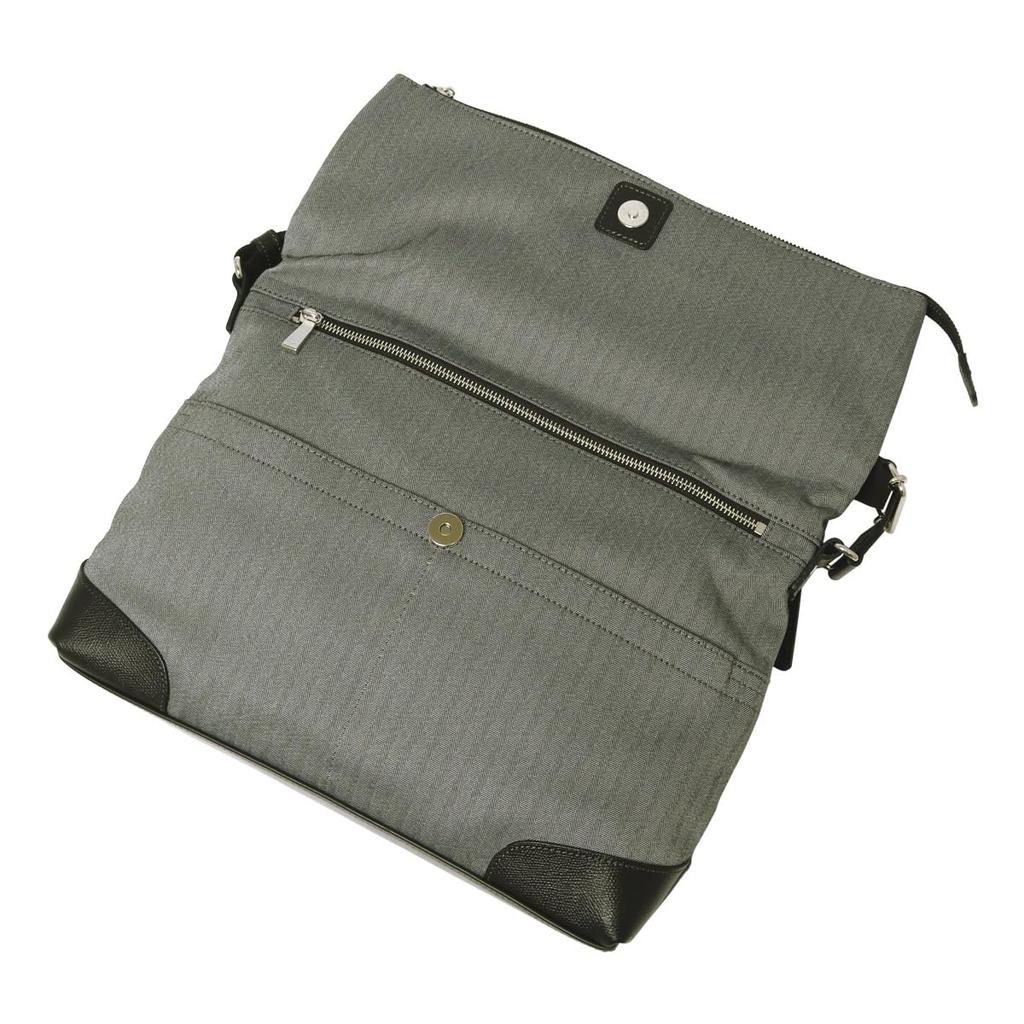 Takeo Kikuchi Third Shoulder Bag, A4 Size, Made in Japan, No. 723102, Black