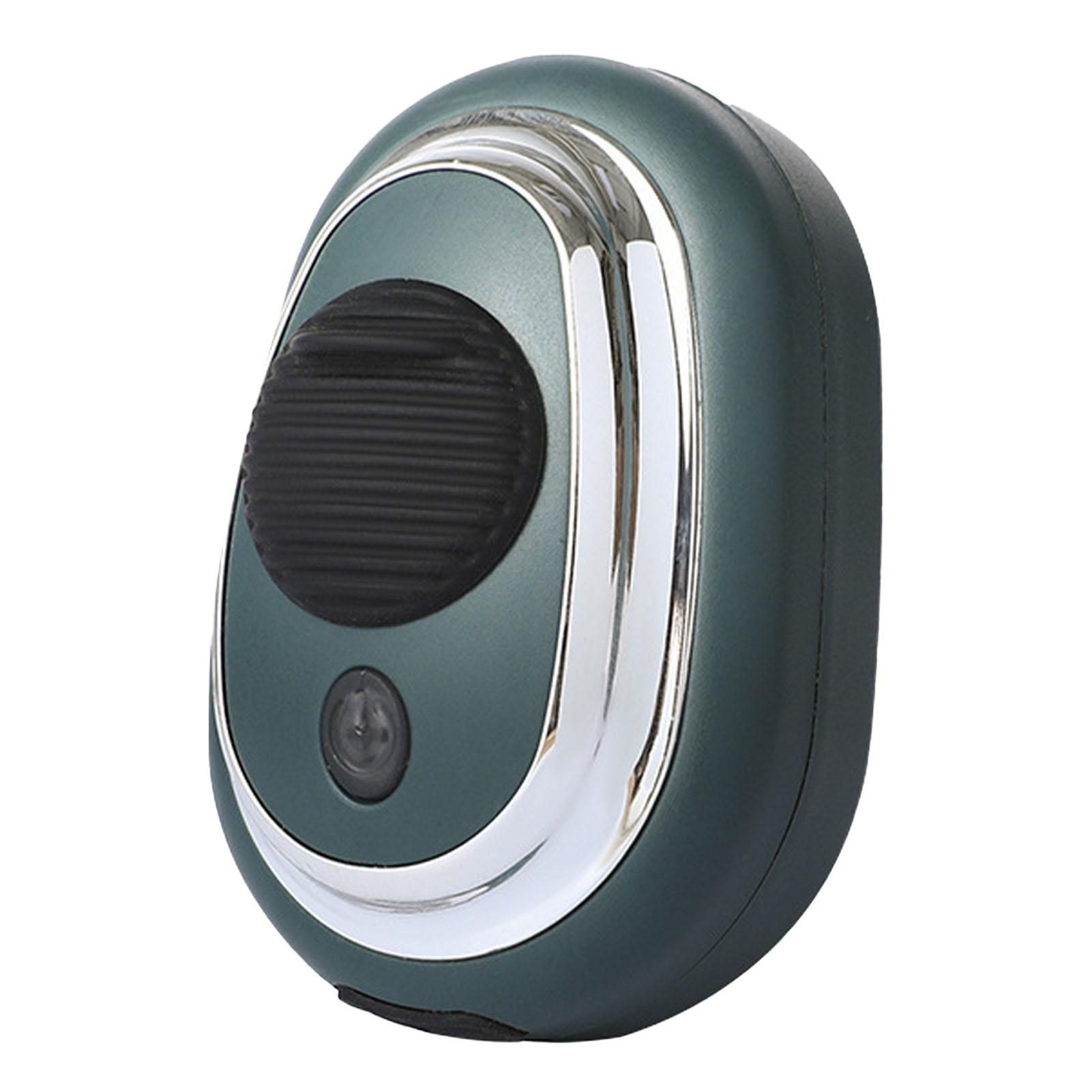 

Scalp Applicator Comb Metal ABS Portable Electric Hair Treatment Head Scalp Massager Brush for Men зелёный