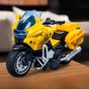 Alloy Inertia Motorcycle Model With Alloy And Plastic Materials For Kids Collectors