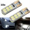 10X Xenon Weiß T10 W5W 12-SMD 2835 LED Canbus Fehlerfrei Silikon Glühbirnen Kit